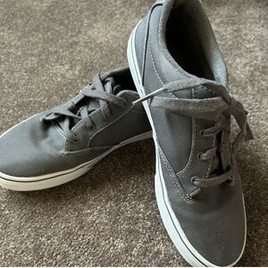Vans Gray Canvas Youth Sneakers